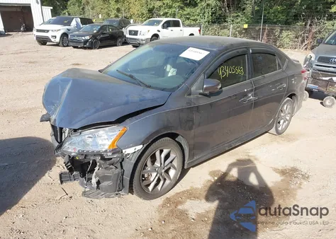 2015 Nissan Sentra Sr from USA, damaged, VIN 3N1AB7AP5FY365780